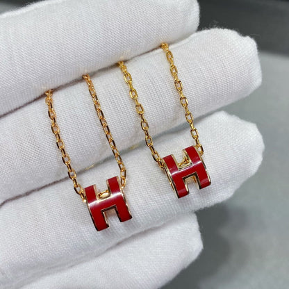 [moco jewelrys]MINI POP H NECKLACE