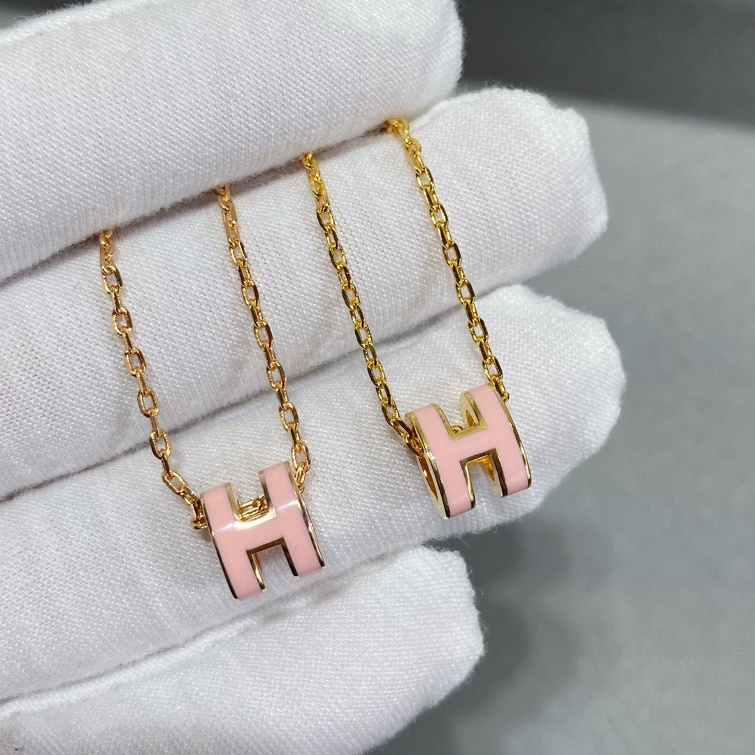 [moco jewelrys]MINI POP H NECKLACE