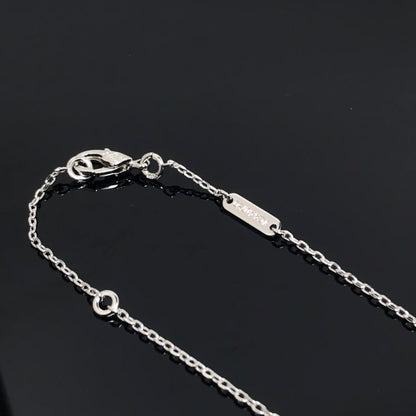 [moco jewelrys]CLOVER PIETERSITE SILVER LONG NECKLACE
