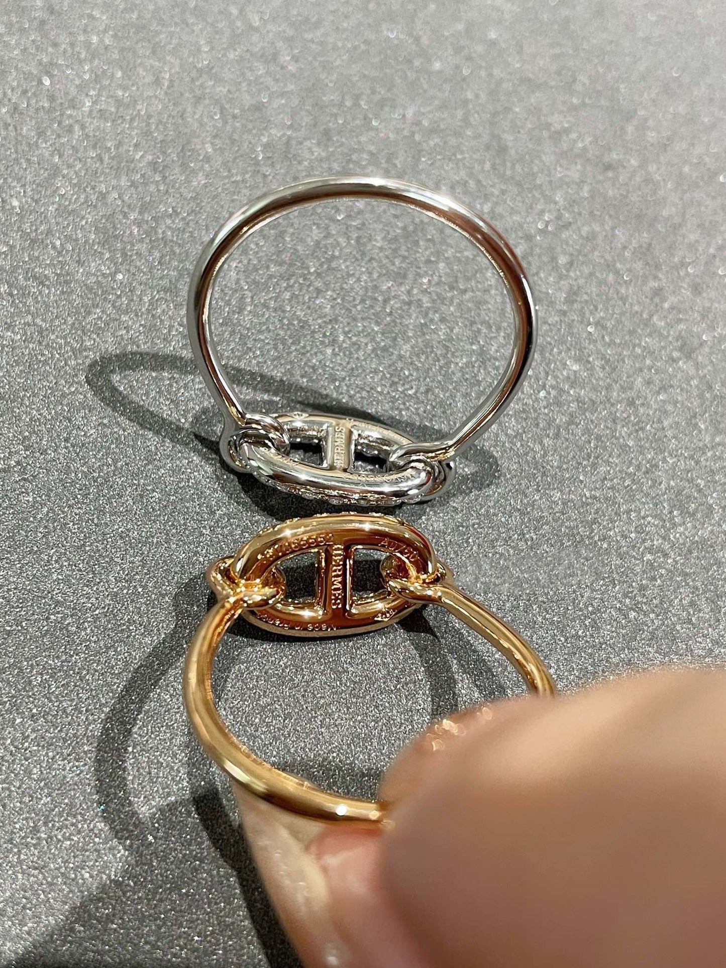 [moco jewelrys]RONDE SMALL DIAMOND RING