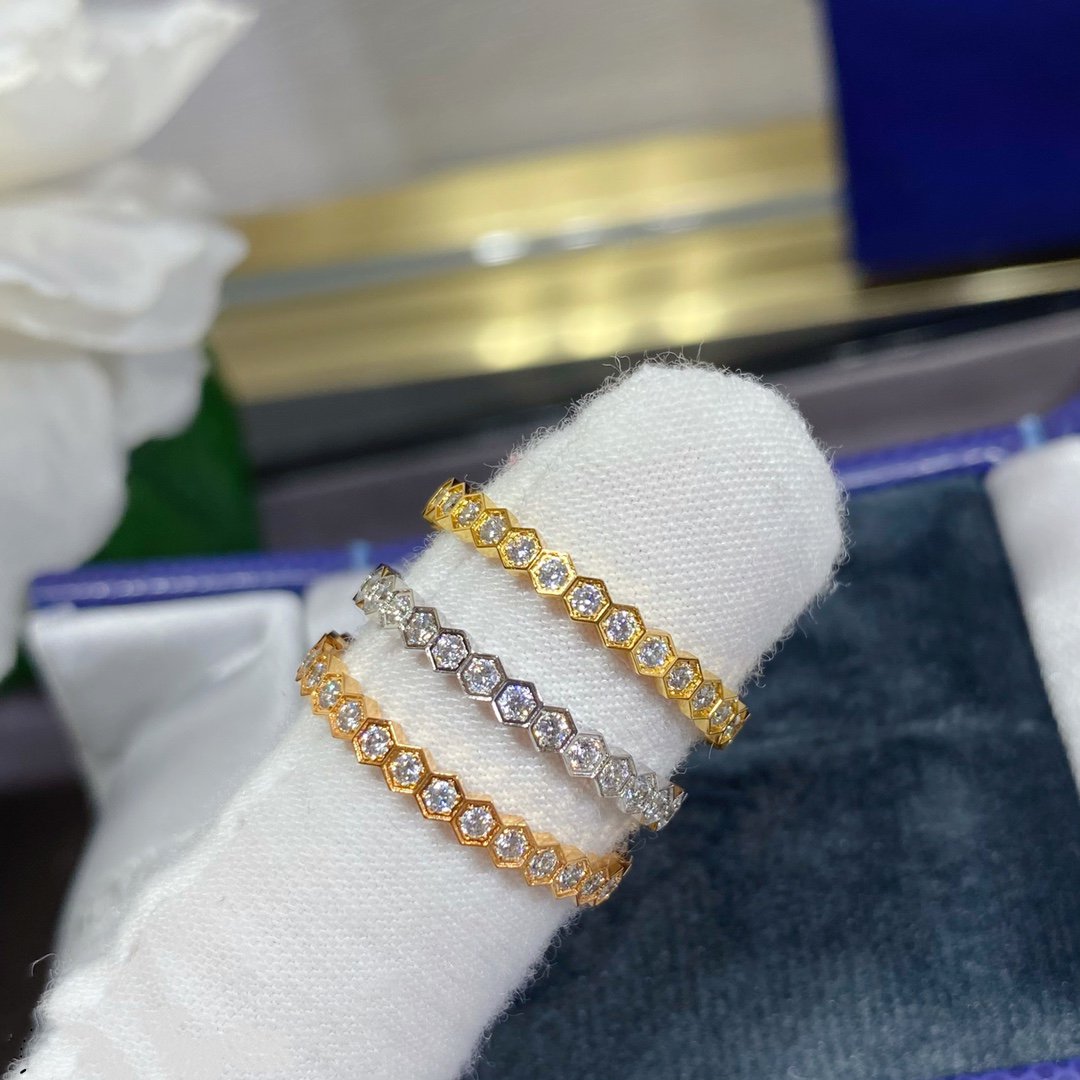 [moco jewelrys]BEE LOVE DIAMOND PAVED SMALL RING