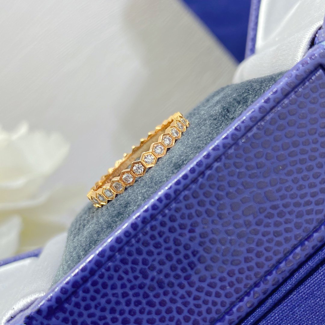 [moco jewelrys]BEE LOVE DIAMOND PAVED SMALL RING
