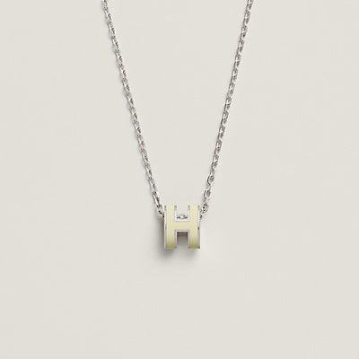 [moco jewelrys]HM CLIC YELLOW ENAMEL GOLD NECKLACE