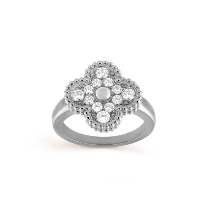 [moco jewelrys]CLOVER DIAMOND RING