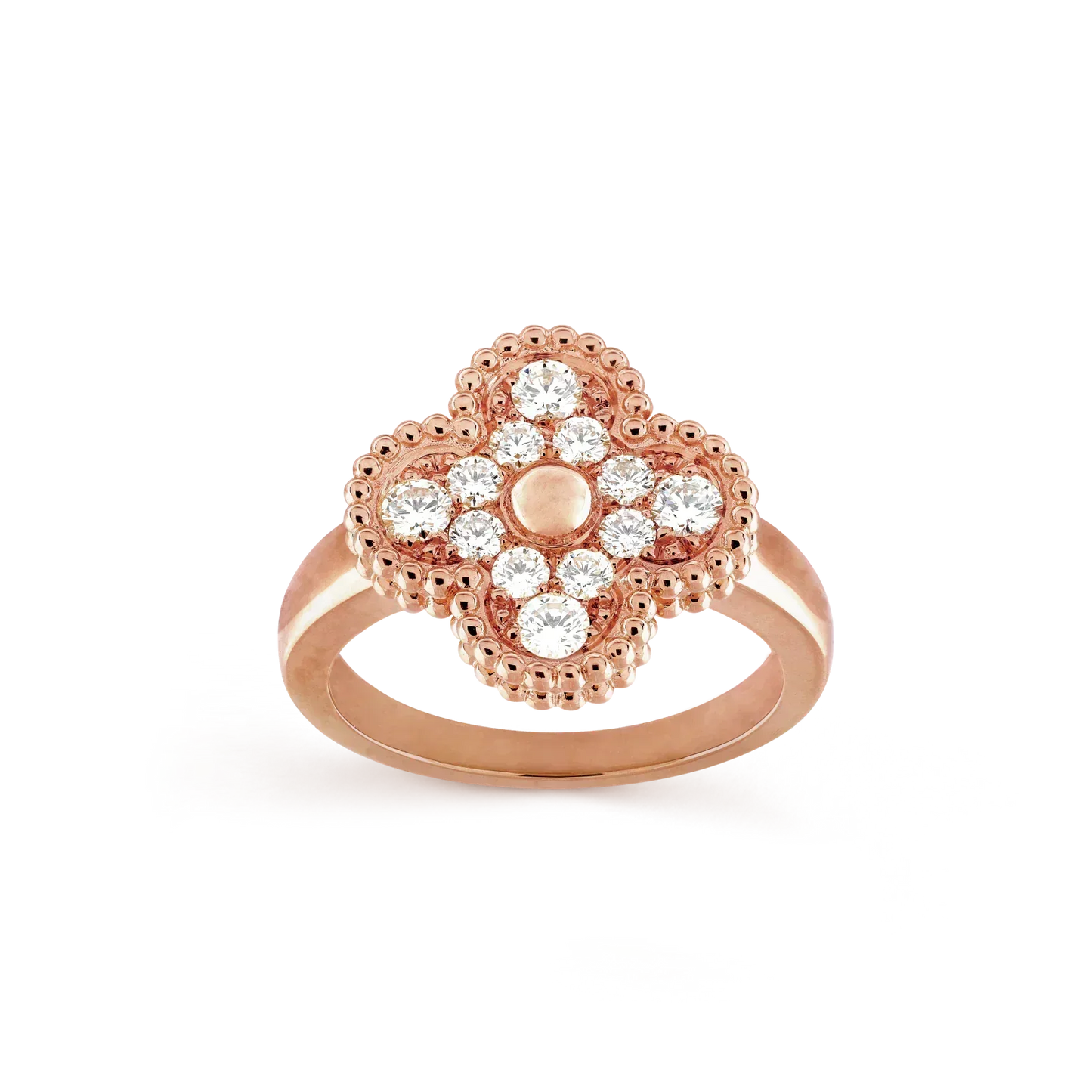 [moco jewelrys]CLOVER DIAMOND RING
