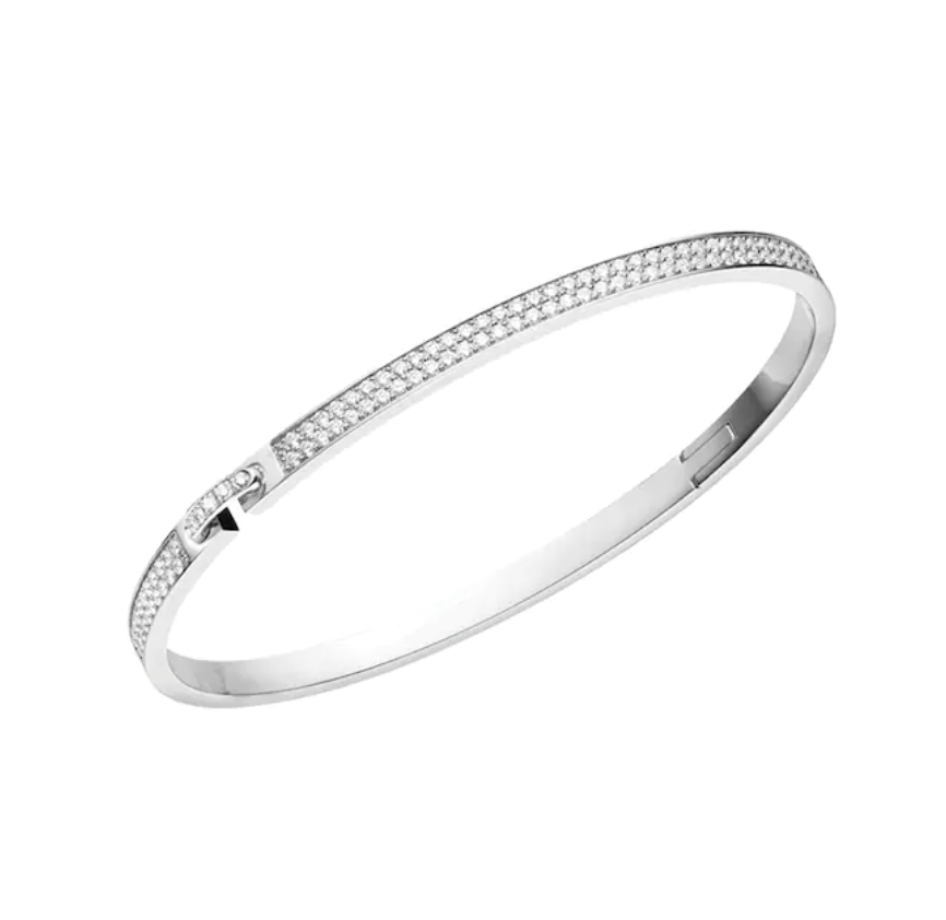 [moco jewelrys]LIENS VIDENCE DIAMOND PAVED BRACELET