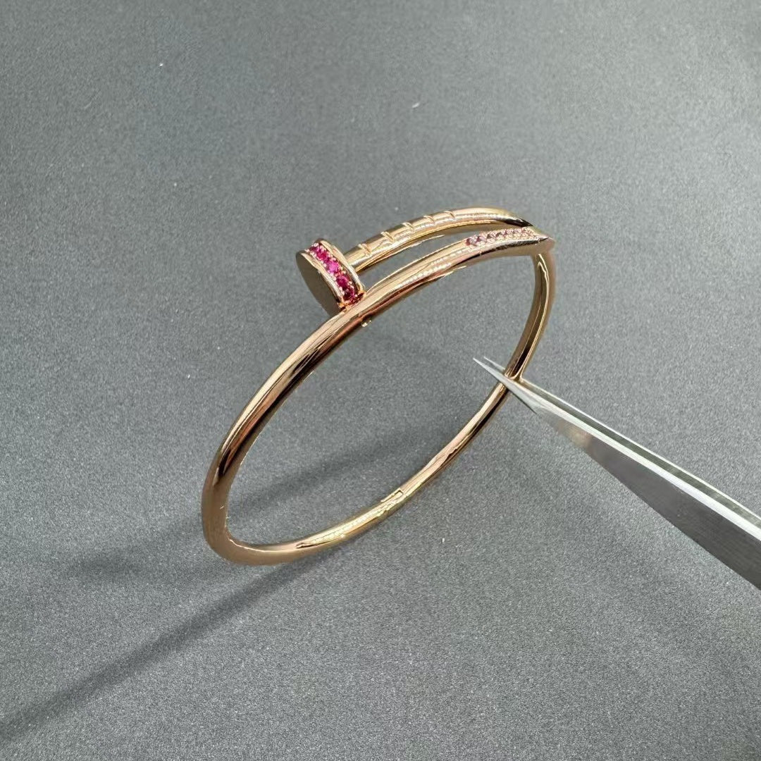 [moco jewelrys]JUSTE BRACELET 2.5MM DIAMONDS NEW
