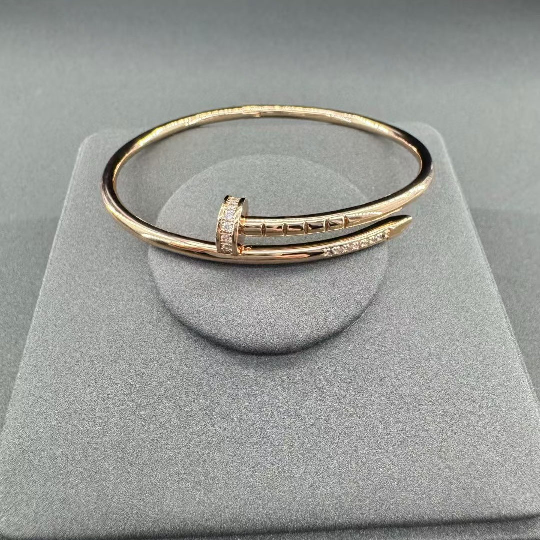 [moco jewelrys]JUSTE BRACELET 2.5MM DIAMONDS NEW