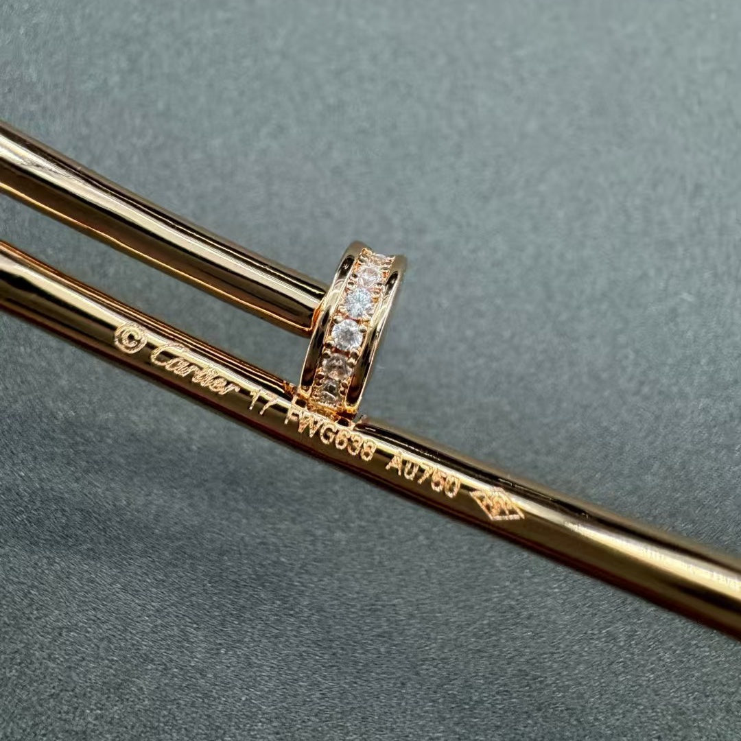 [moco jewelrys]JUSTE BRACELET 2.5MM DIAMONDS NEW