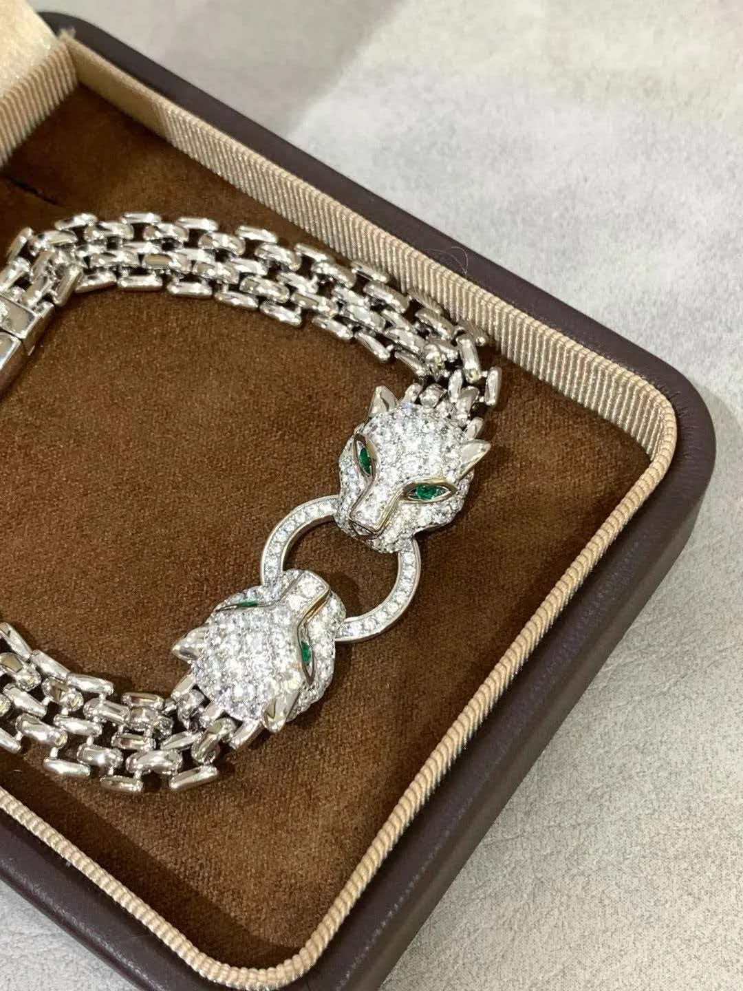 [moco jewelrys] DOUBLE PANTHER BRACELET