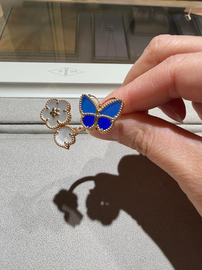 [moco jewelrys]2026 NEW MODEL SPRING LUCKY 3 MOTIF GOLD RING