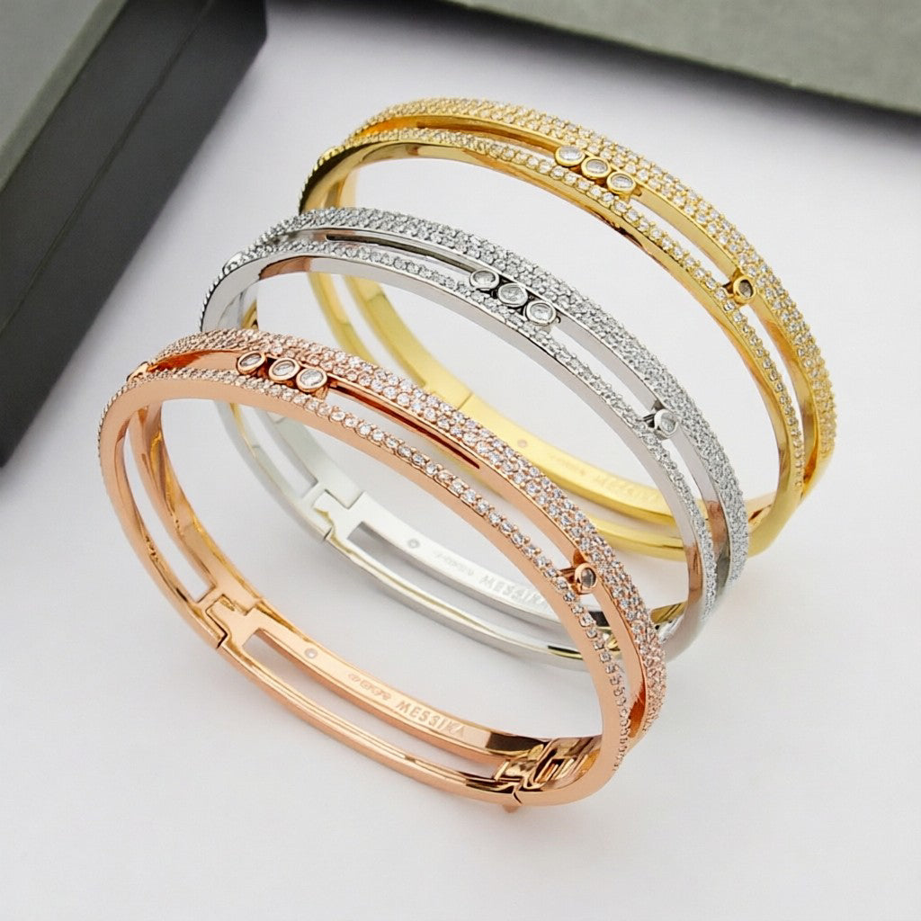 [moco jewelrys ]Move Romane pavé bangle