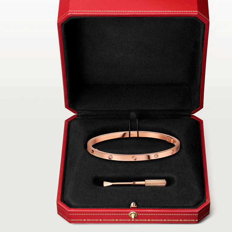 [moco jewelrys]LOVE BRACELET 3.65MM 10 DIAMONDS