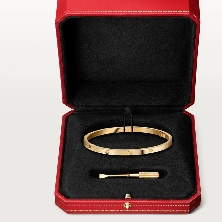 [moco jewelrys]LOVE BRACELET 3.65MM 6 DIAMONDS