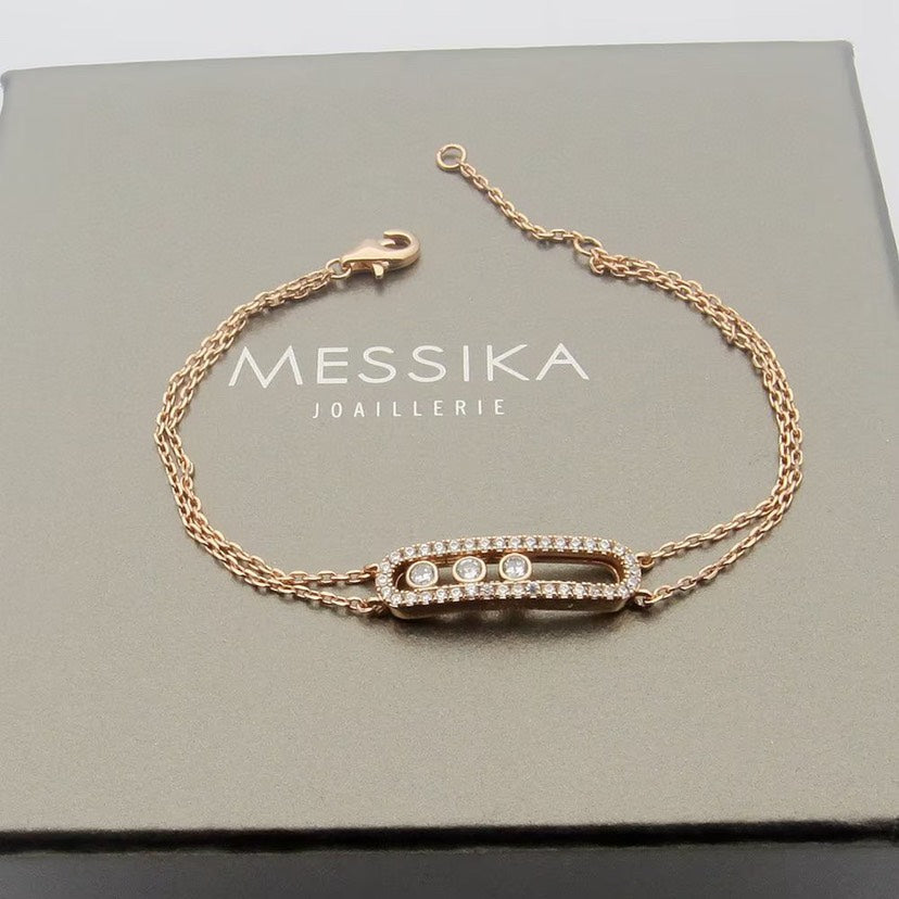 [moco jewelrys ] Move Classique pavé bracelet