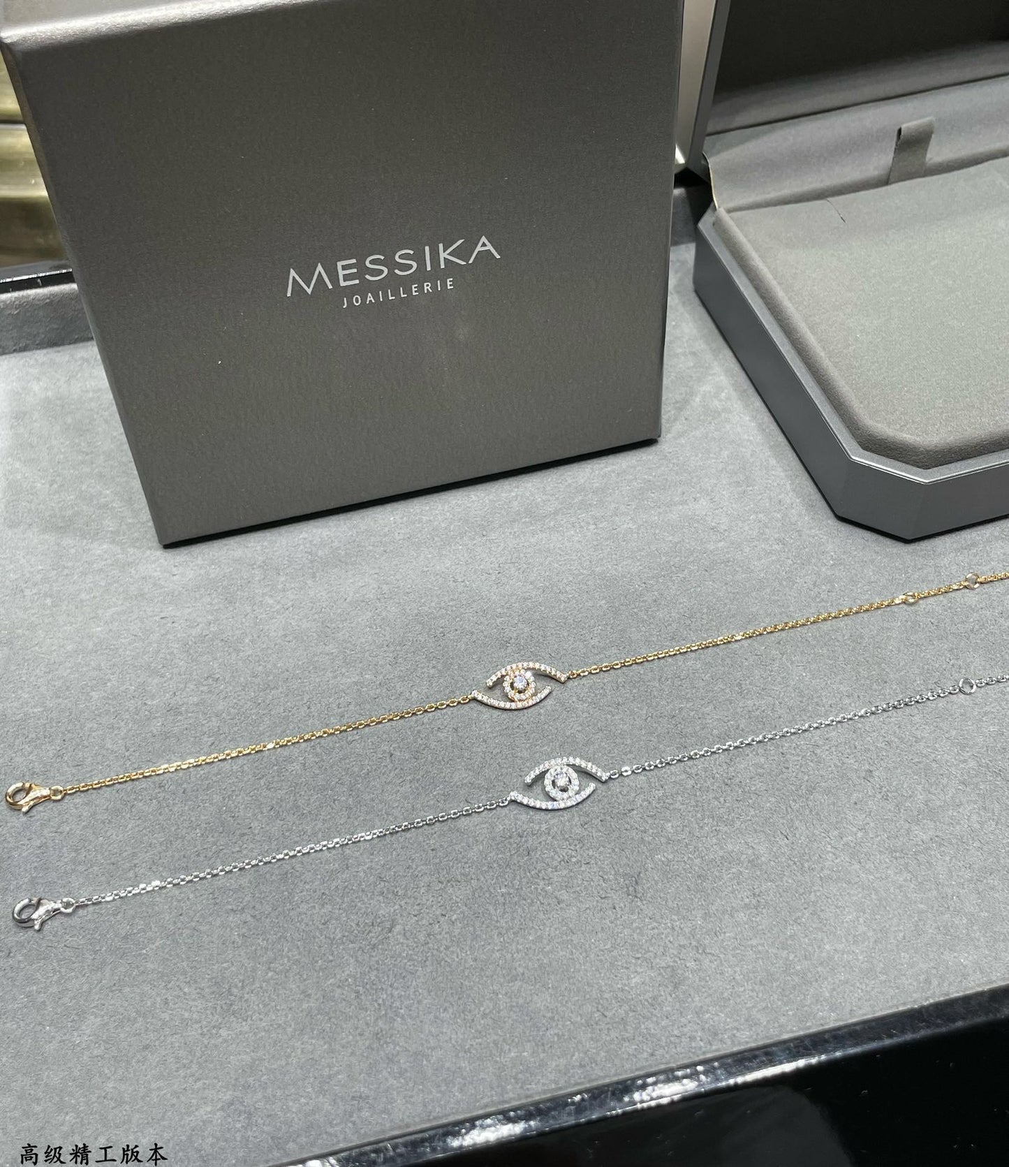 [moco jewelrys]Lucky Eye Pave-Set Diamond Bracelet