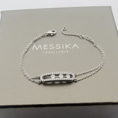 [moco jewelrys ] Move Classique pavé bracelet