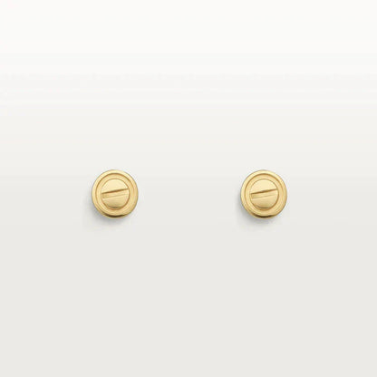 [moco jewelrys]LOVE EARRINGS GOLD 10MM
