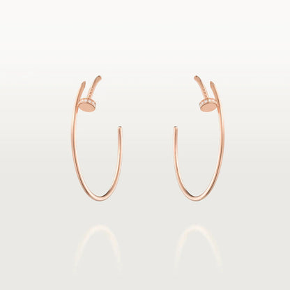 [moco jewelrys]JUSTE EARRINGS DIAMONDS 1.8MM