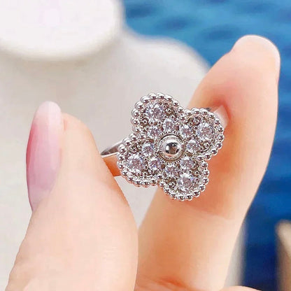 [moco jewelrys]CLOVER DIAMOND RING