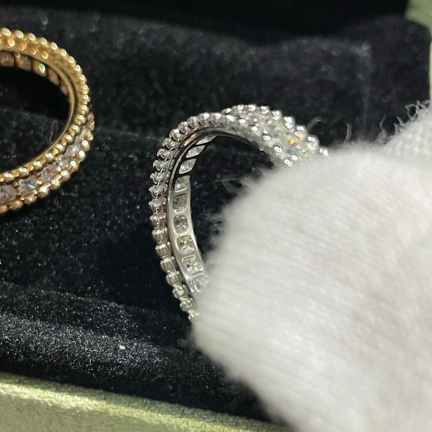[moco jewelrys]PERLEE DIAMOND ROSE GOLD RING