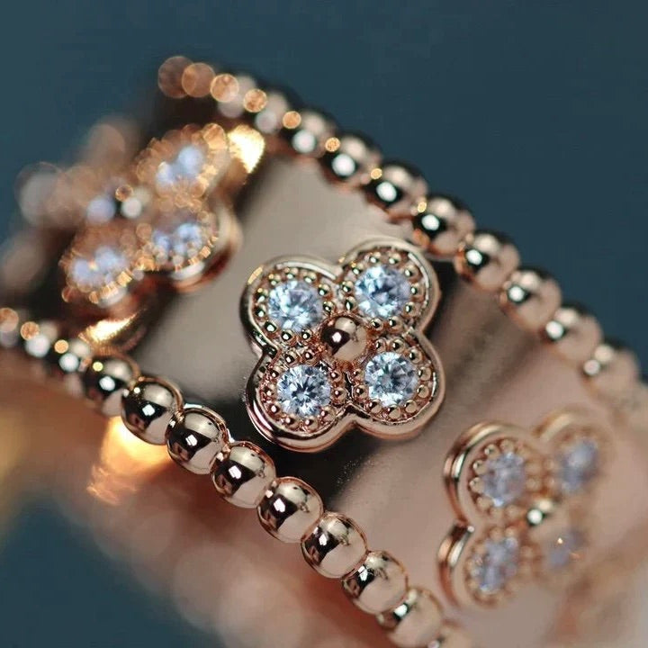 [moco jewelrys]CLOVER KALEIDOSCOPE RING 10MM