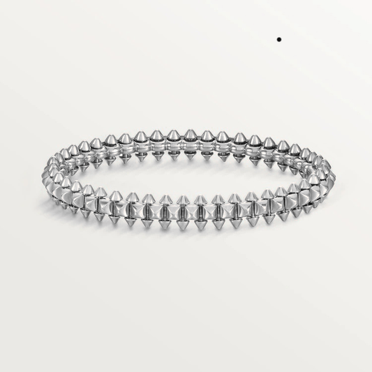 [moco jewelrys]CLASH SILVER BRACELET