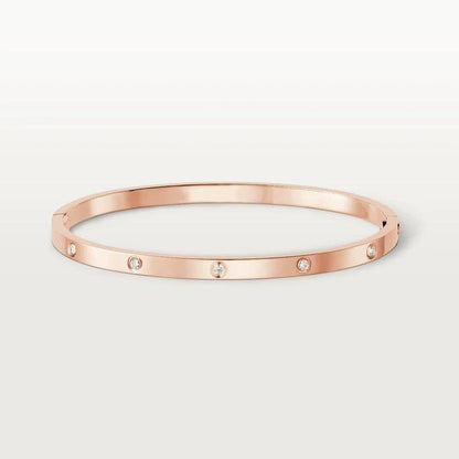 [moco jewelrys]LOVE BRACELET 3.65MM 10 DIAMONDS
