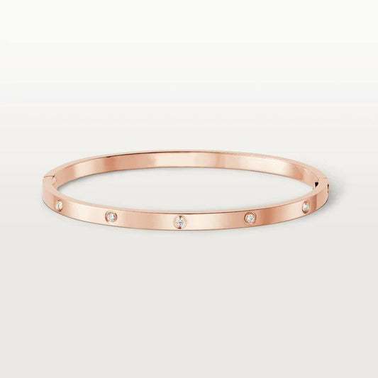 [moco jewelrys]LOVE BRACELET 3.65MM 10 DIAMONDS