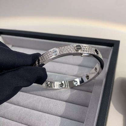 [moco jewelrys]LOVE BRACELET 6.1MM DIAMOND-PAVED CERAMIC