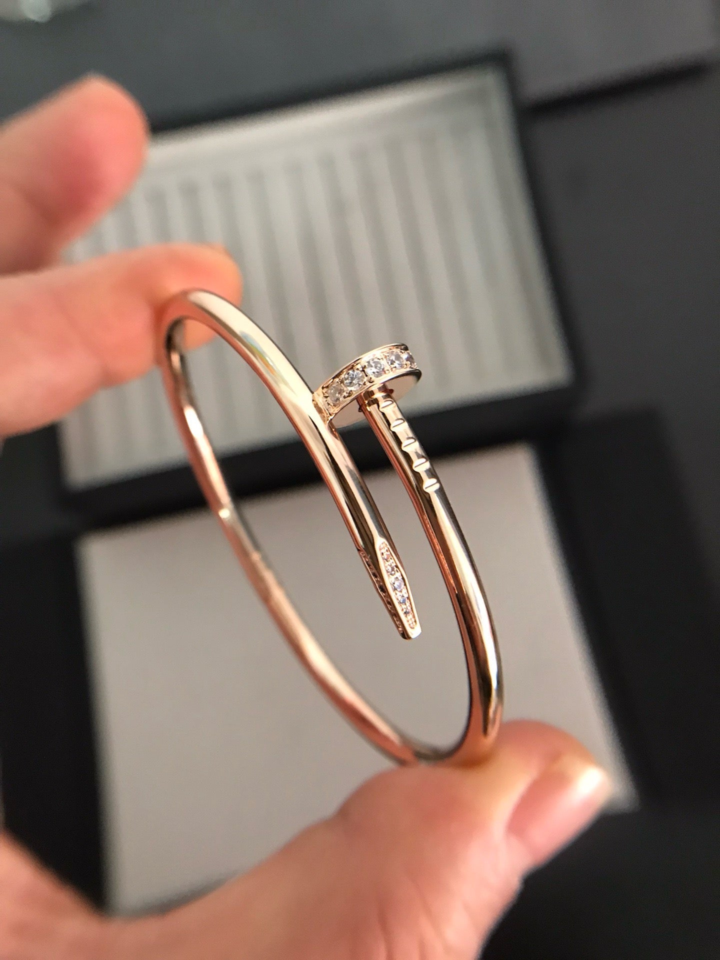 [moco jewelrys]JUSTE BRACELET 3.5MM DIAMONDS