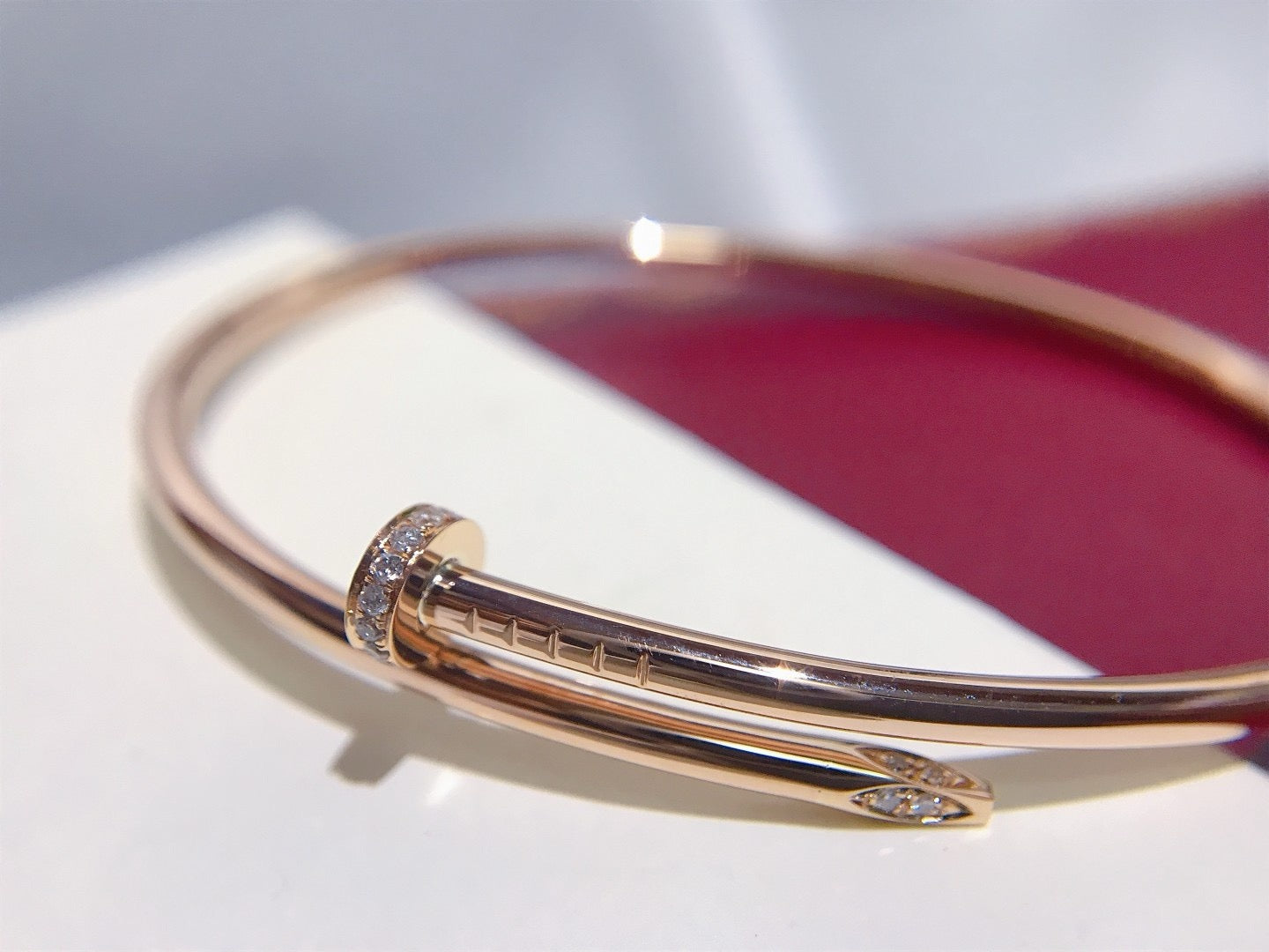 [moco jewelrys]JUSTE BRACELET 2.5MM DIAMONDS