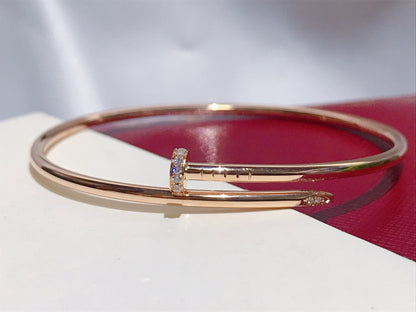 [moco jewelrys]JUSTE BRACELET 2.5MM DIAMONDS