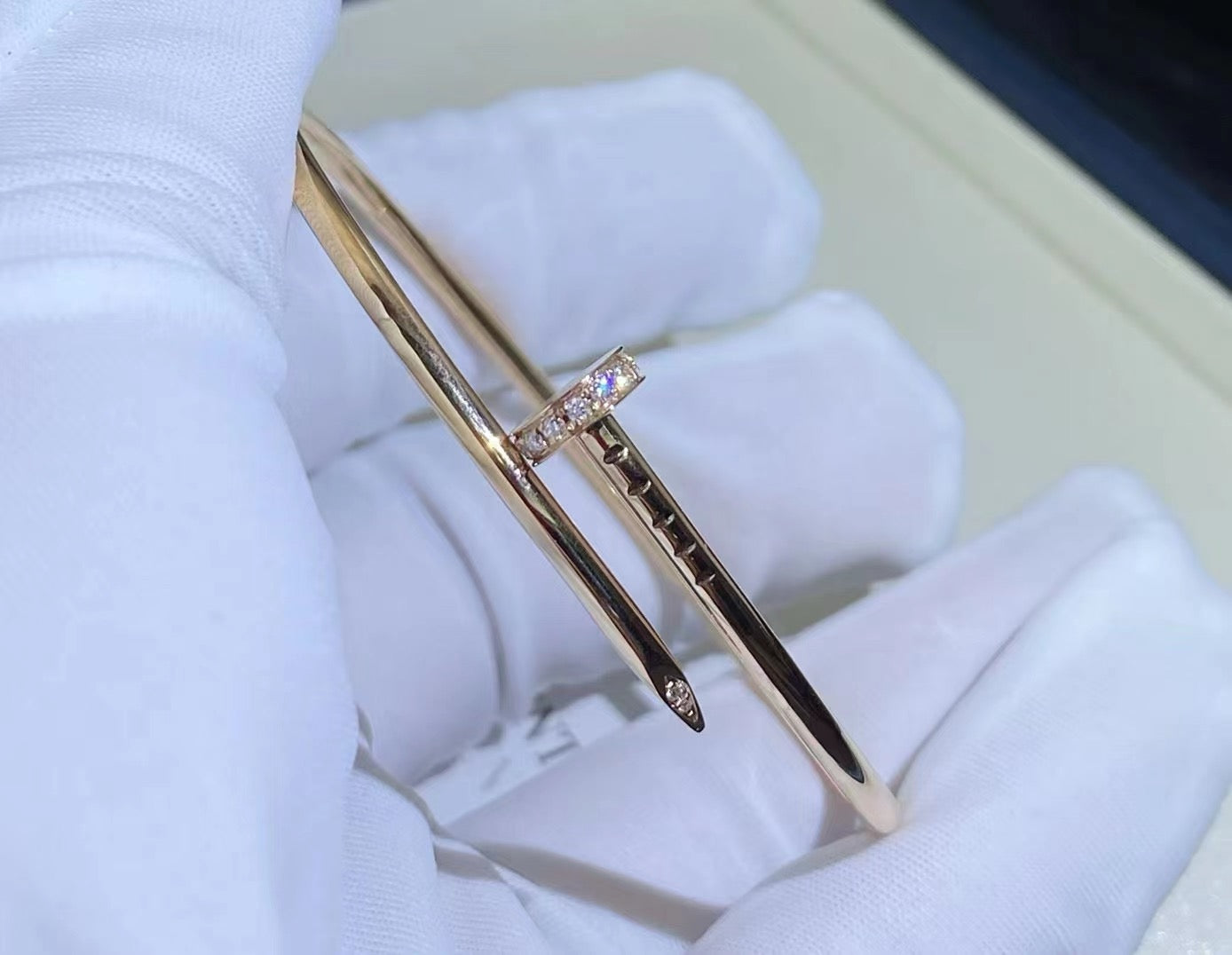 [moco jewelrys]JUSTE BRACELET 2.5MM DIAMONDS