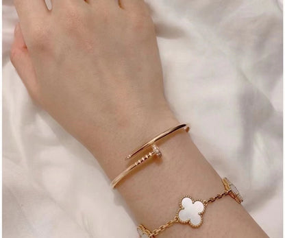 [moco jewelrys]JUSTE BRACELET 2.5MM DIAMONDS