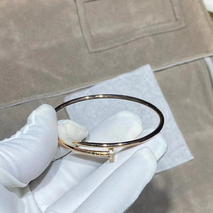 [moco jewelrys]JUSTE BRACELET 2.5MM DIAMONDS