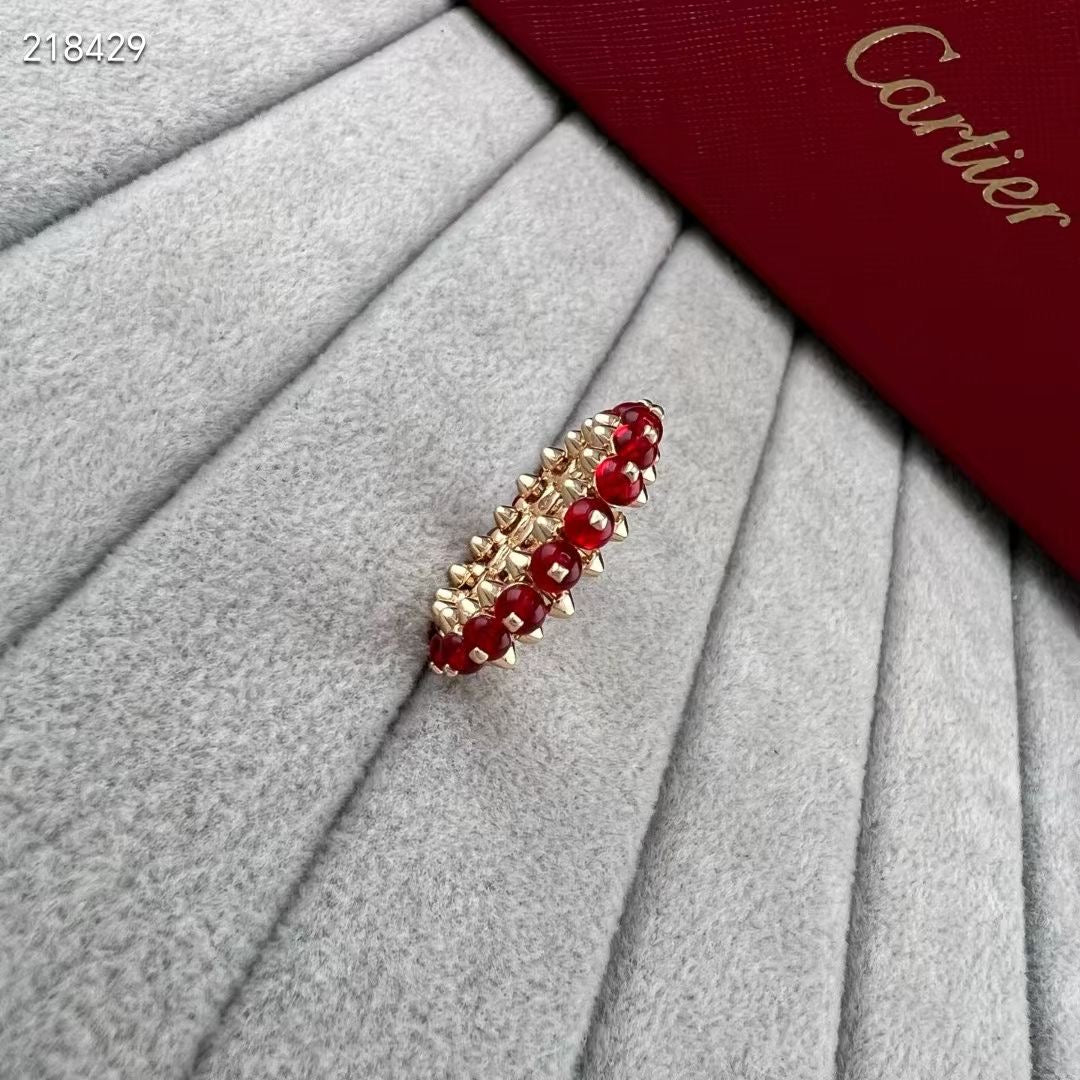 [moco jewelrys]CLASH NEW COLORED GEMSTONE RING