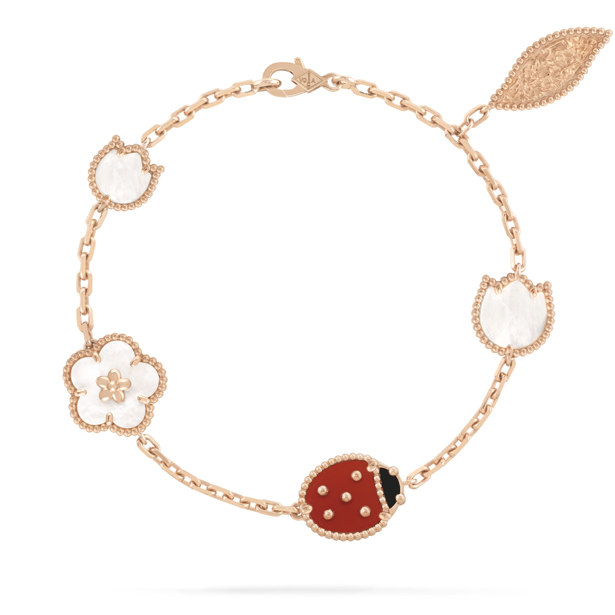 [moco jewelrys]LUCKY SPRING 5 MOTIF BRACELET