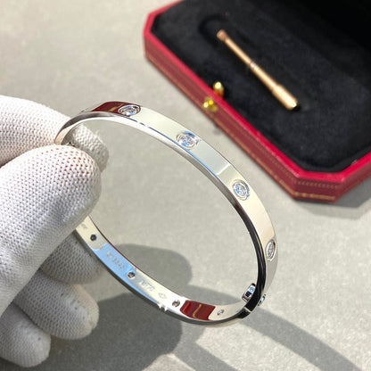 [moco jewelrys]LOVE BRACELET 6.1MM 10 DIAMONDS
