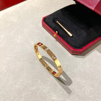 [moco jewelrys]LOVE BRACELET 6.1MM 10 DIAMONDS