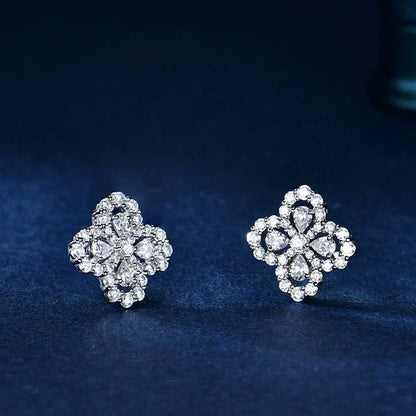 [moco jewelrys]LOOP EARRINGS FULL MOTIF DIAMOND 16MM
