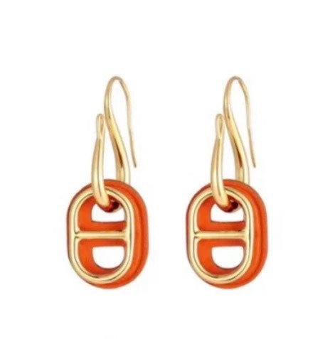 [moco jewelrys]HM O'MAILLON GOLD EARRINGS