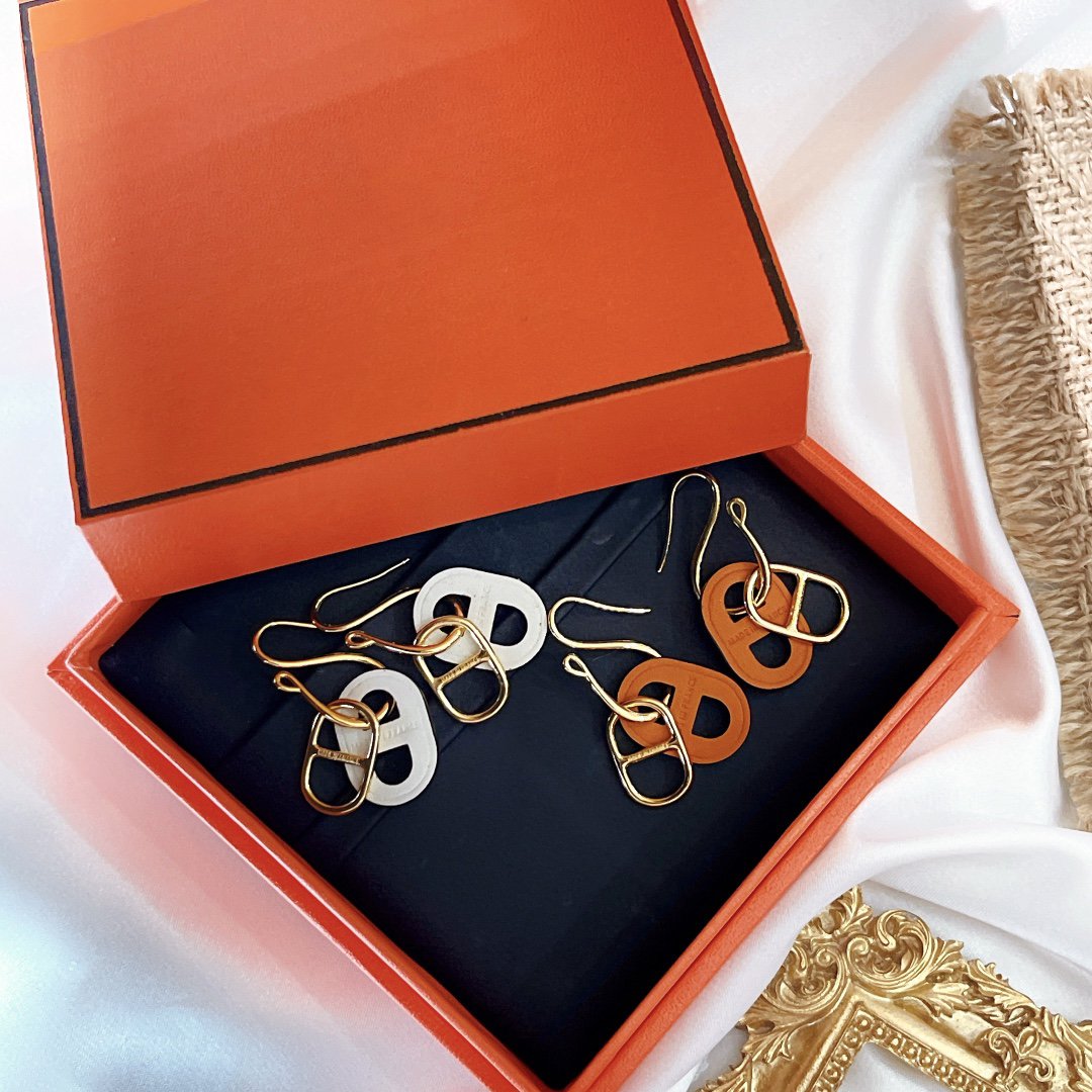 [moco jewelrys]HM O'MAILLON GOLD EARRINGS