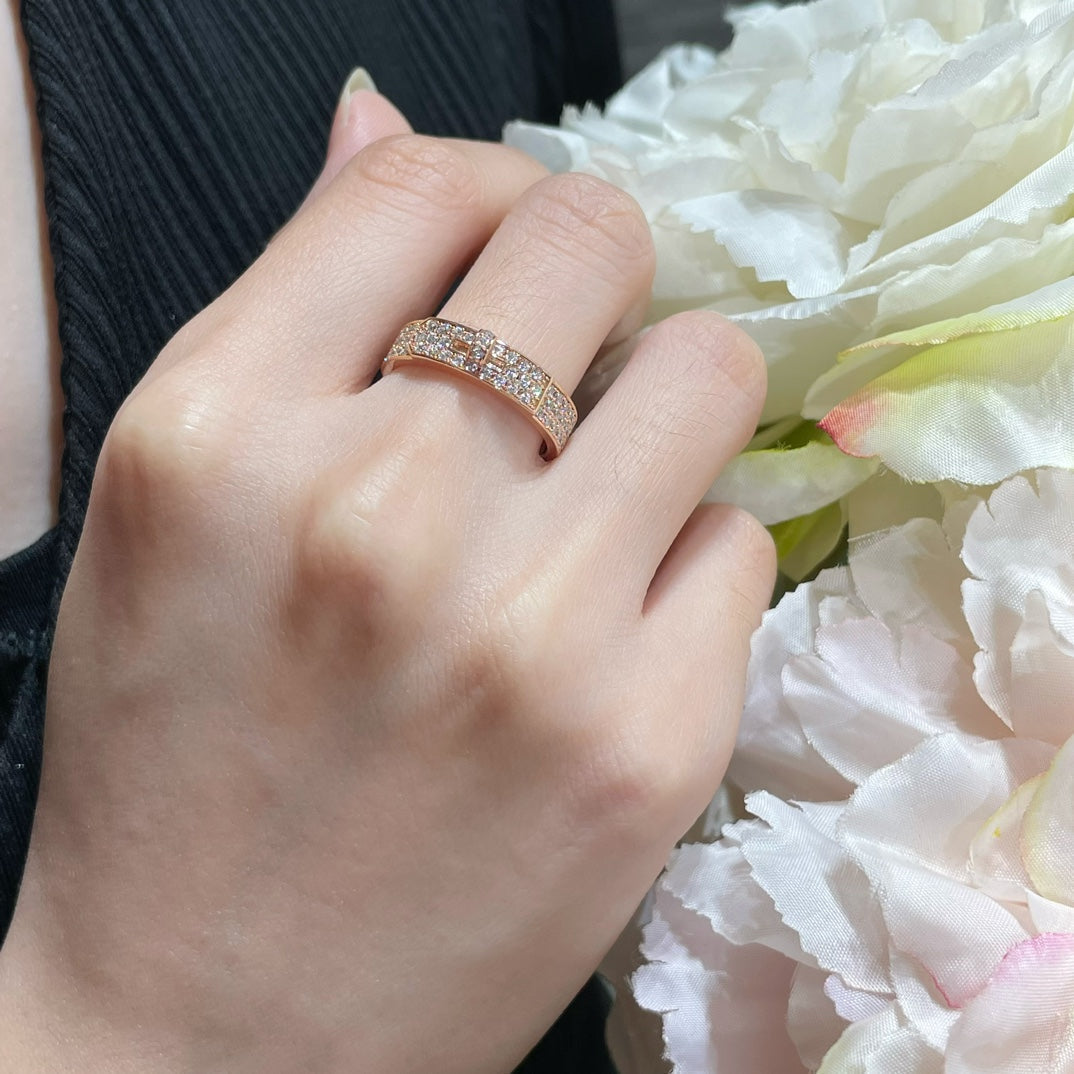 [moco jewelrys]KELLY PINK GOLD DIAMOND RING