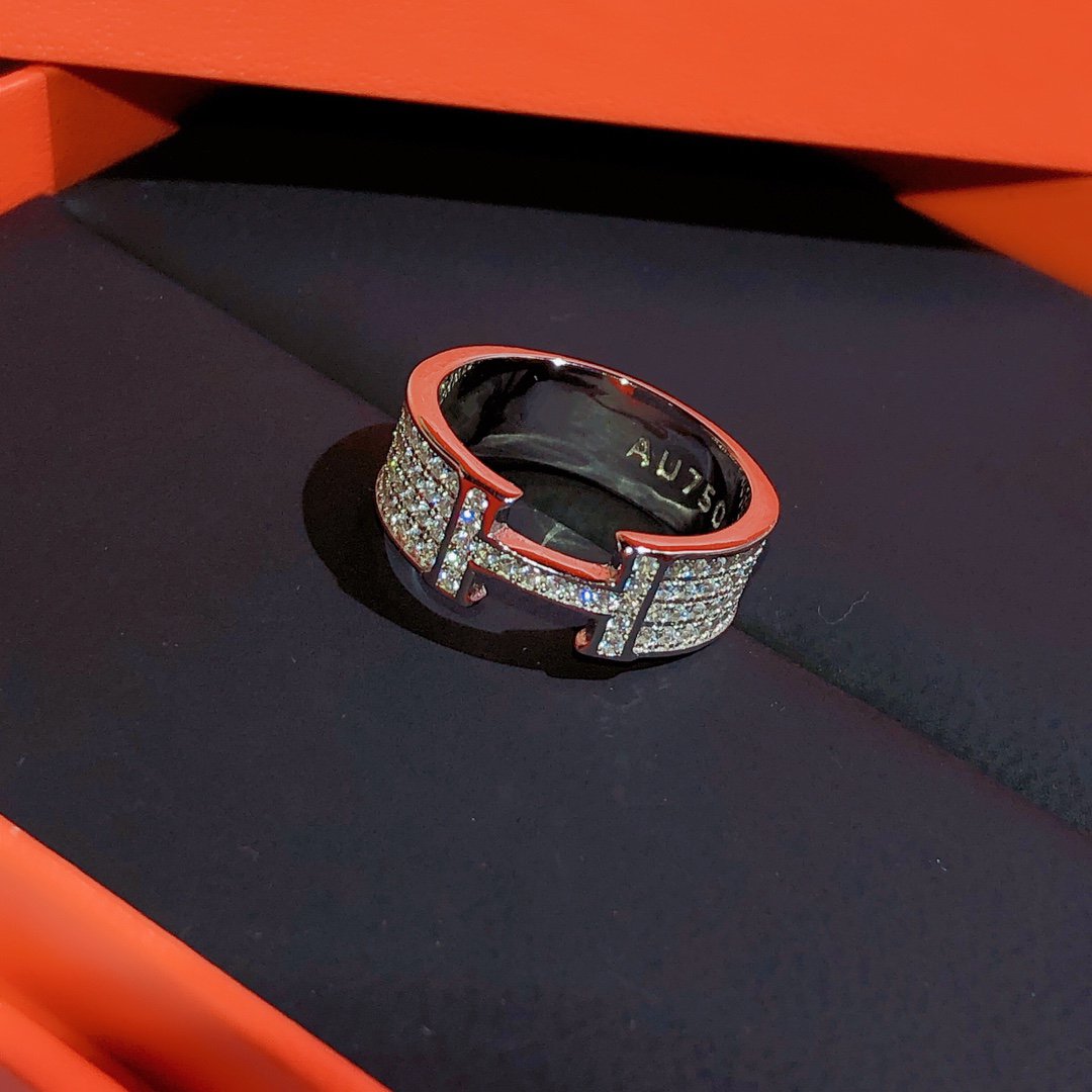 [moco jewelrys]H RING FULL DIAMOND