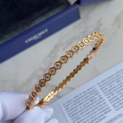 [moco jewelrys]BEE LOVE GOLD BRACELET FULL DIAMOND