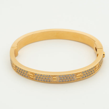 [moco jewelrys]LOVE BRACELET 6.1MM DIAMOND-PAVED