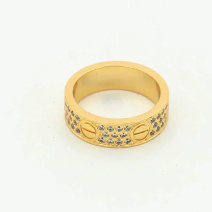 [moco jewelrys]LOVE RING 5.5MM DIAMONDS PAVED