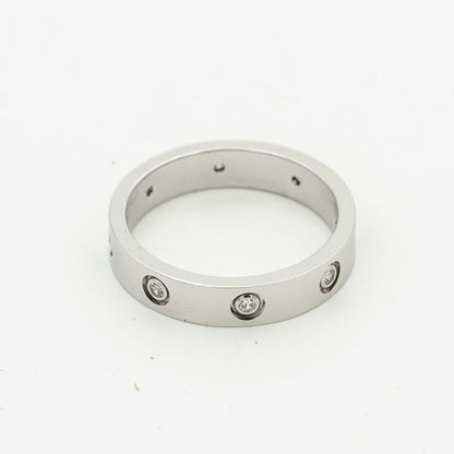 [moco jewelrys]LOVE RING 3.6MM 8 DIAMONDS