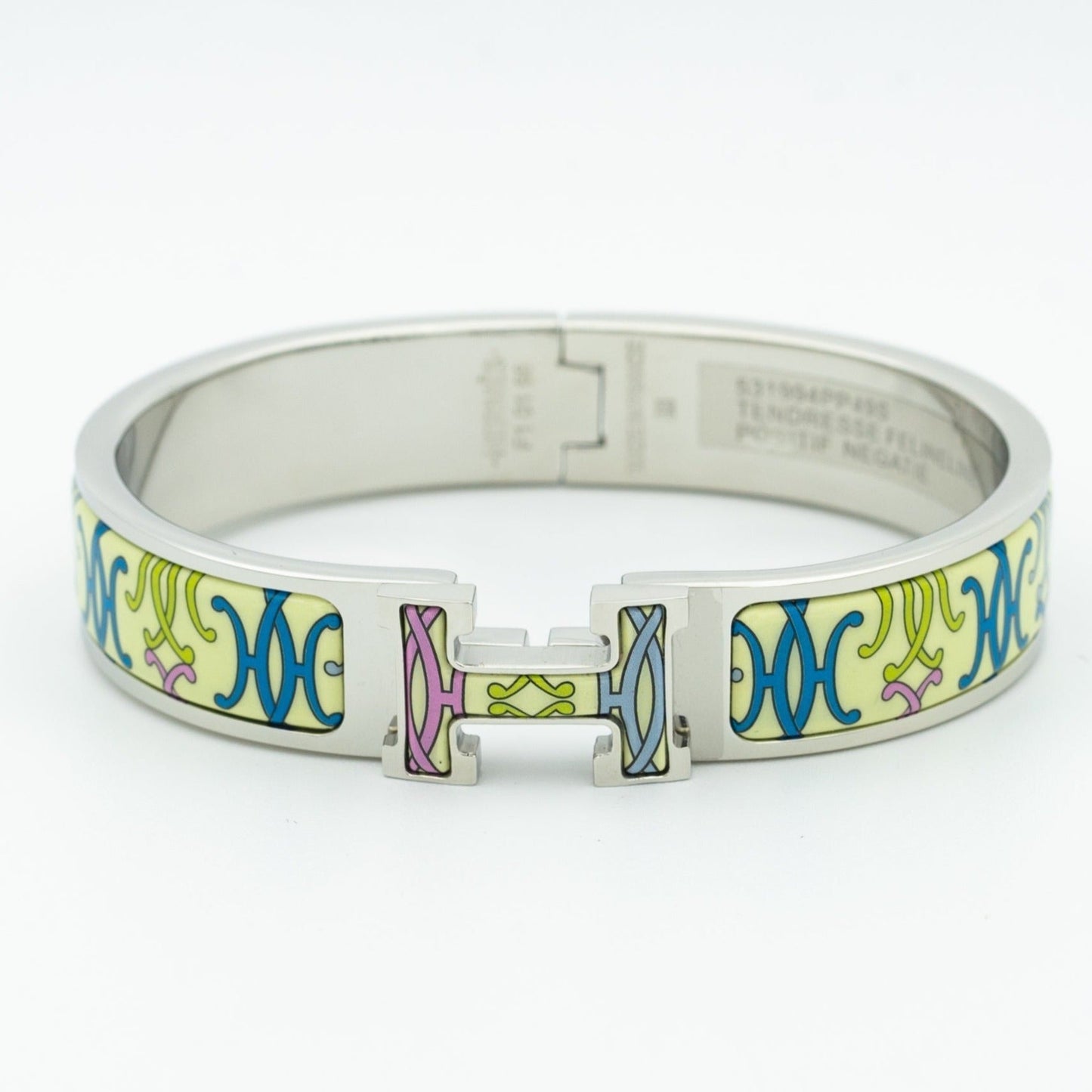 [moco jewelrys]H BRACELET BEIGE MULTICOLOR